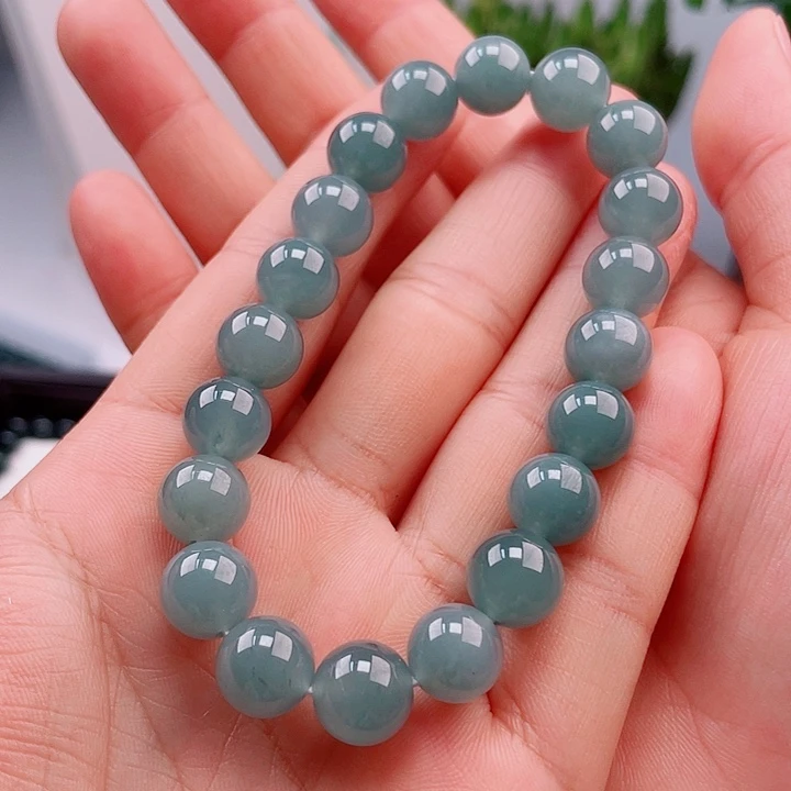 往***风翡翠未镶嵌手链多样性发货自选散珠