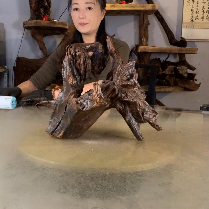 明***栩天然的云南紫柚木会黄
