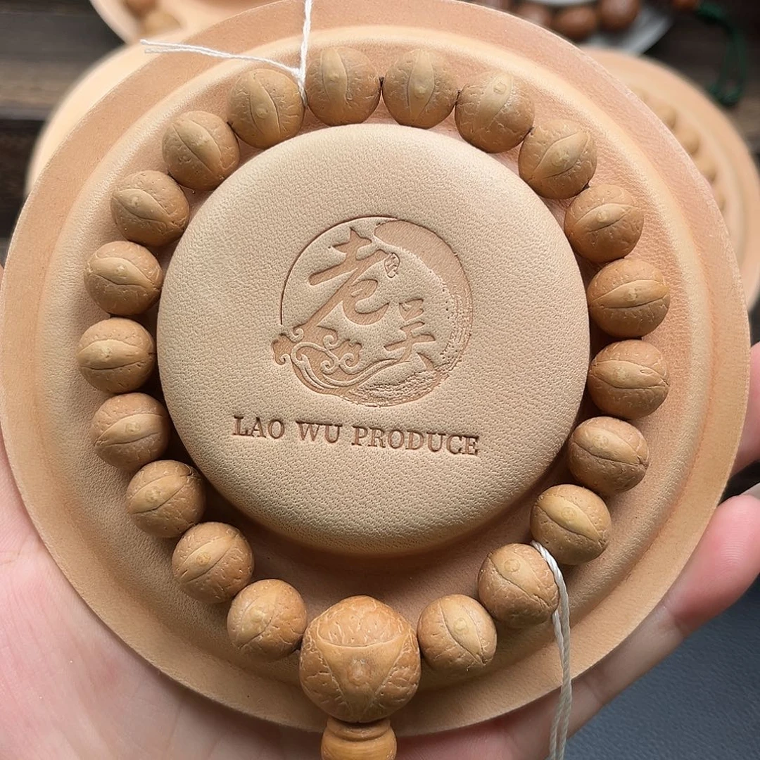 凤眼菩提手串精品12mm正圆高密度铁籽厚皮壳