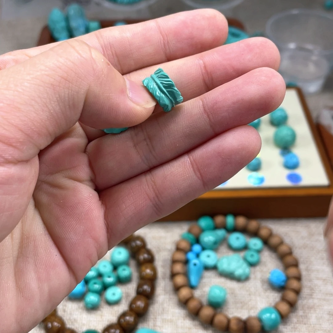 原生态湖北矿小配饰，直径13