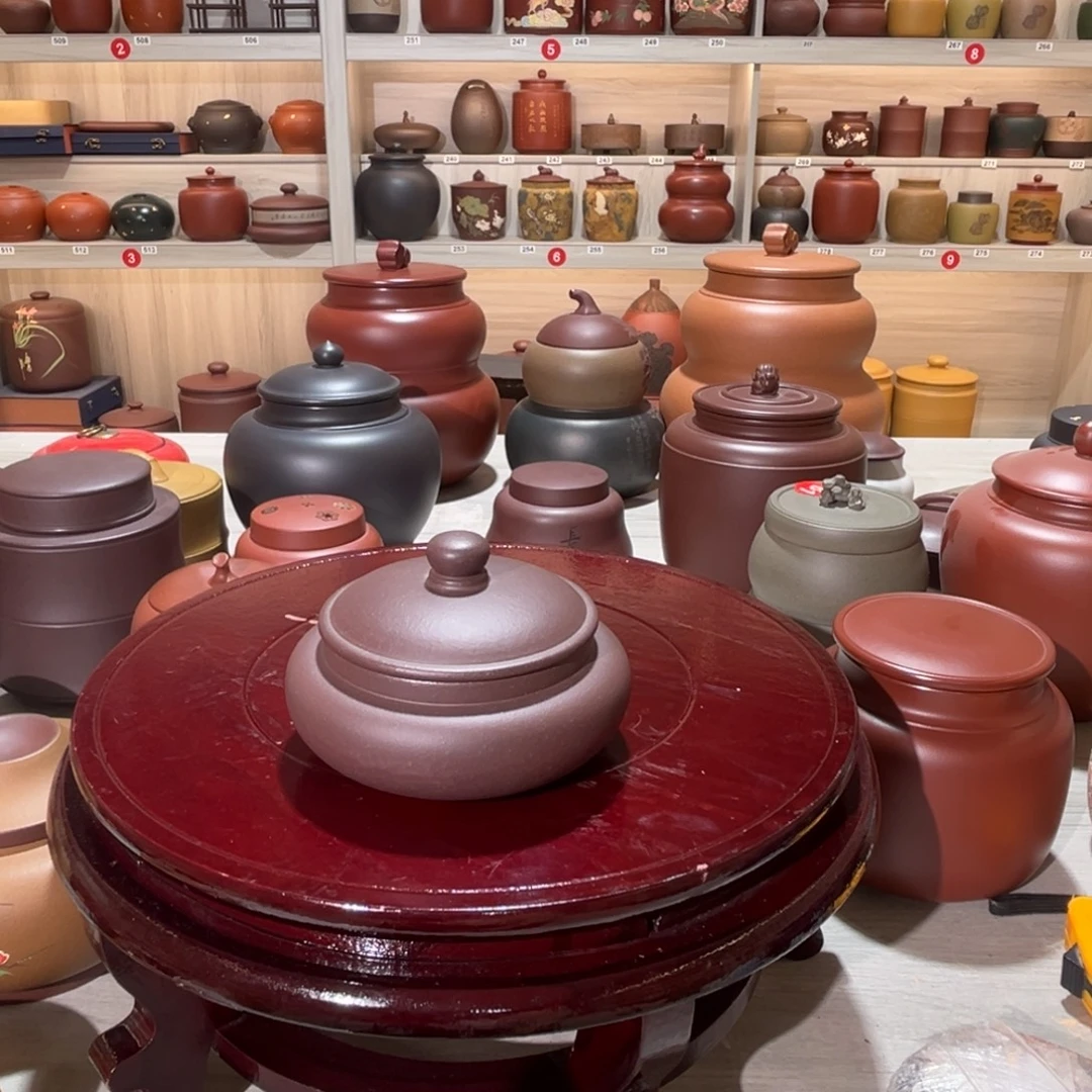 茶叶罐紫砂紫砂罐