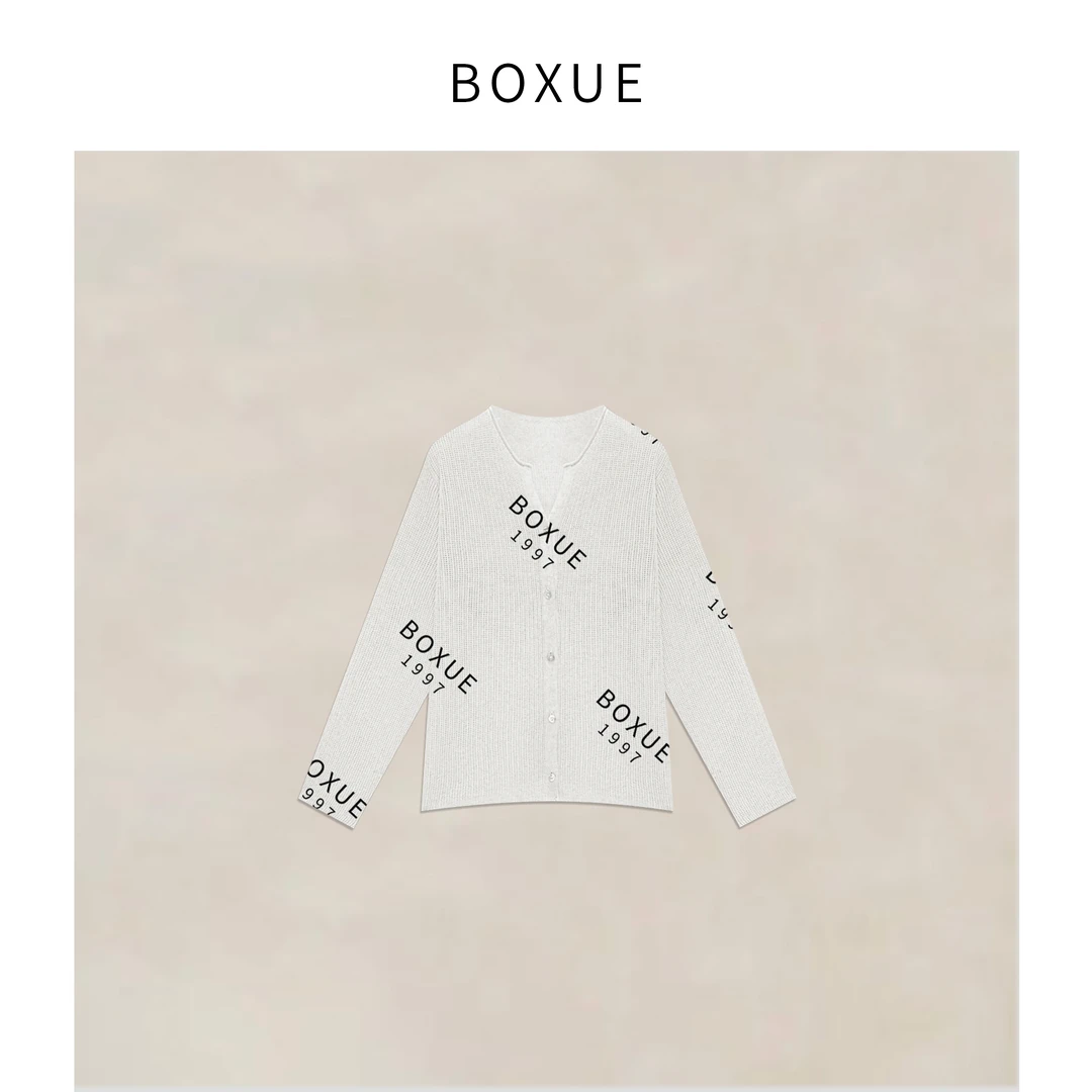 BOXUE “温澜” 2025新款设计师时尚休闲 外套#240520W57