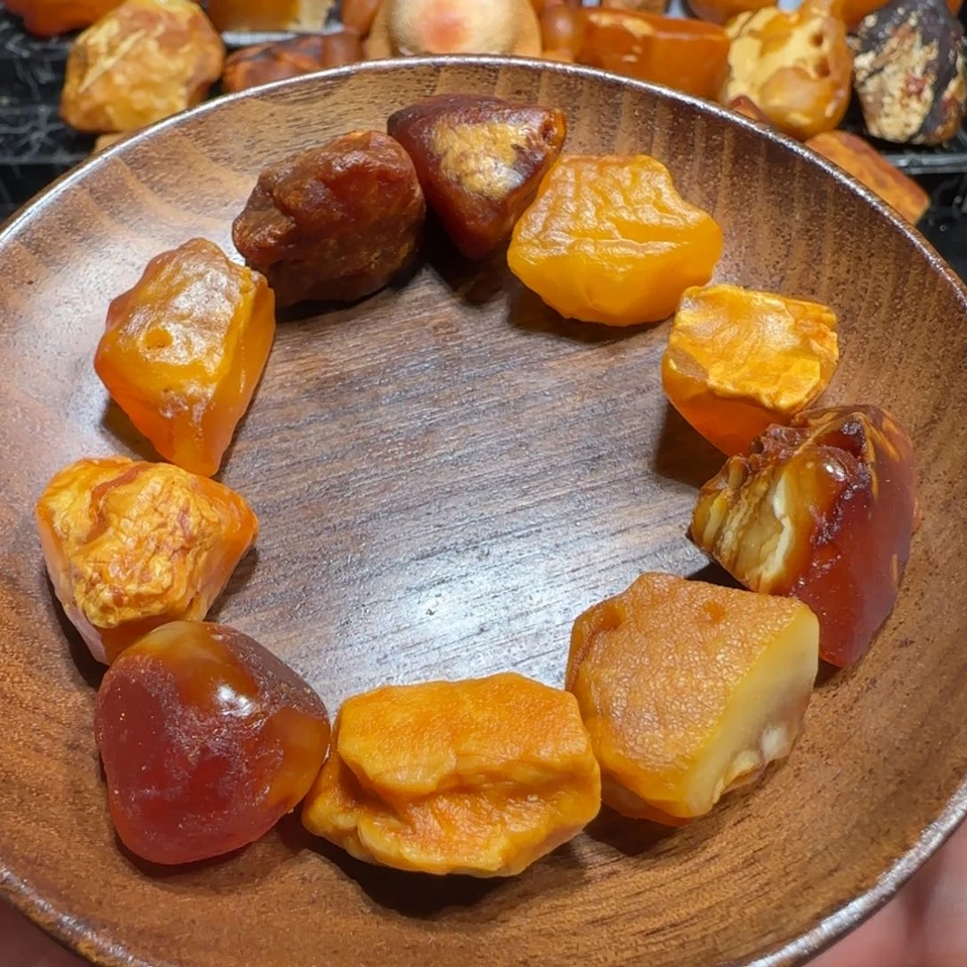 未镶嵌定制琥珀专属定制