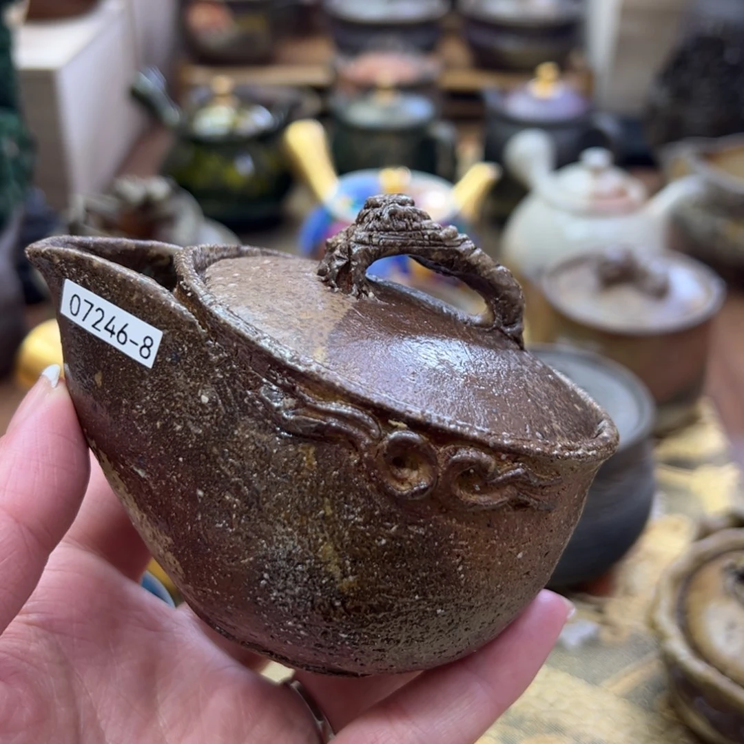 森笃夫备前烧宝瓶波**娃