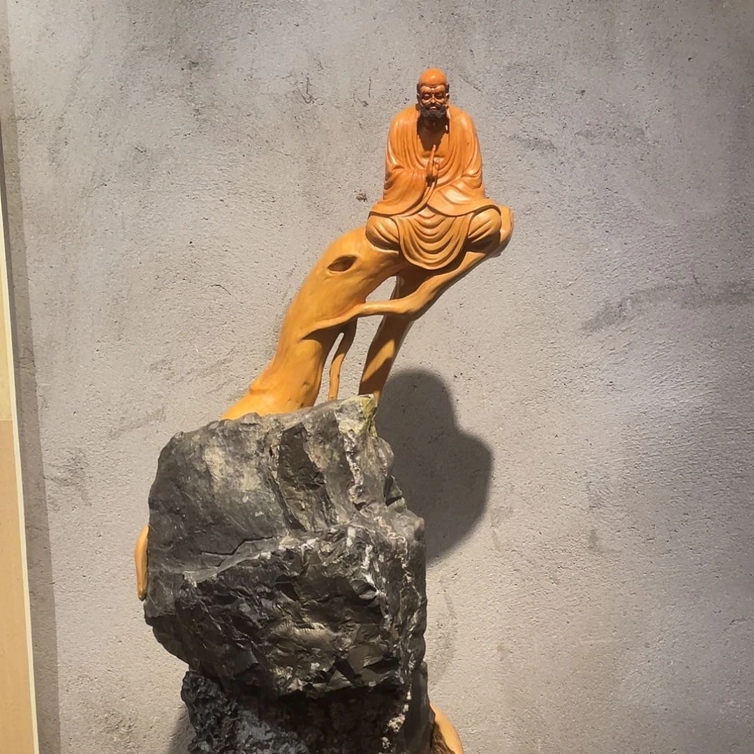 精品达摩摆件作品