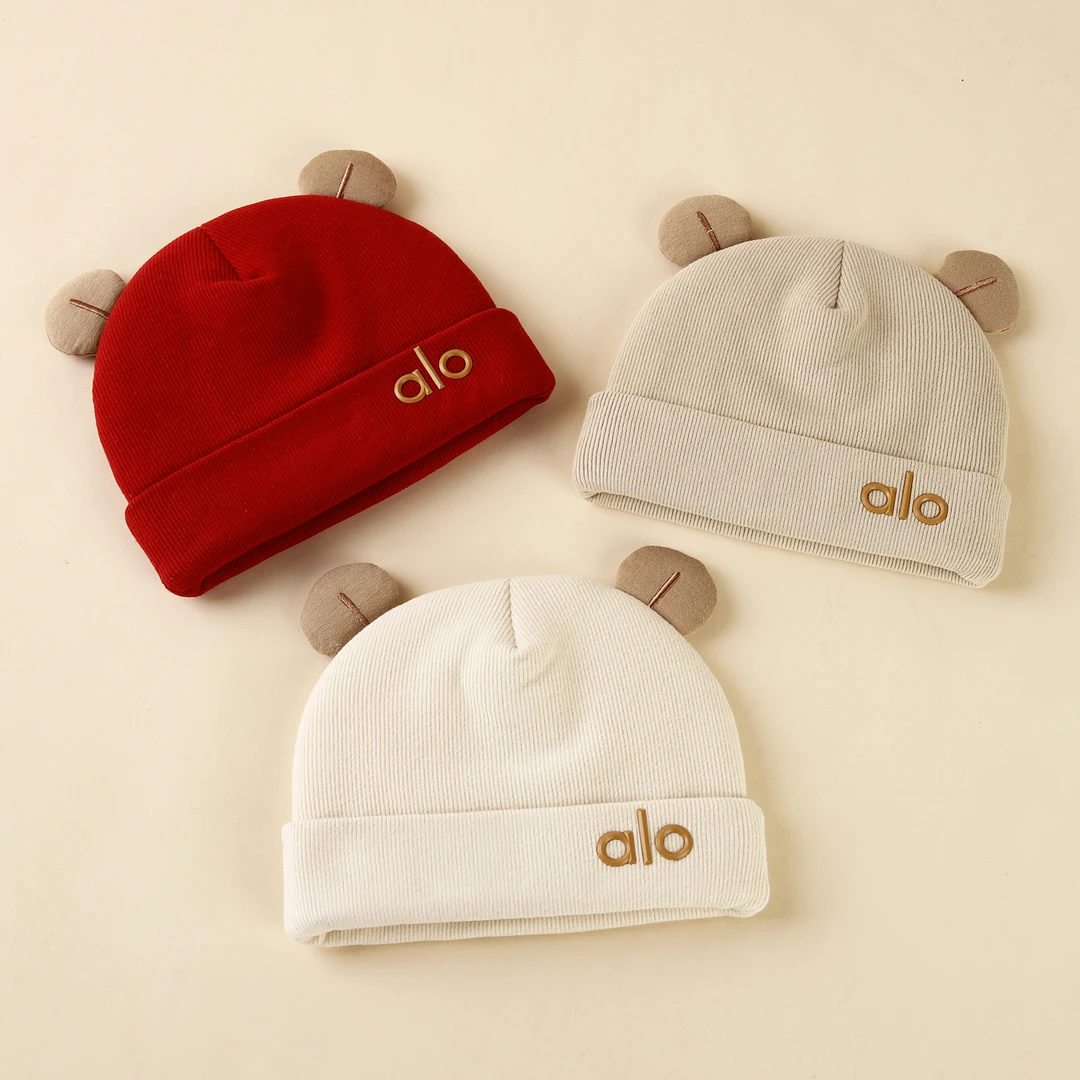 婴儿帽子秋冬季0到3个月新生儿宝宝夹棉厚胎帽超可爱小月龄男宝帽