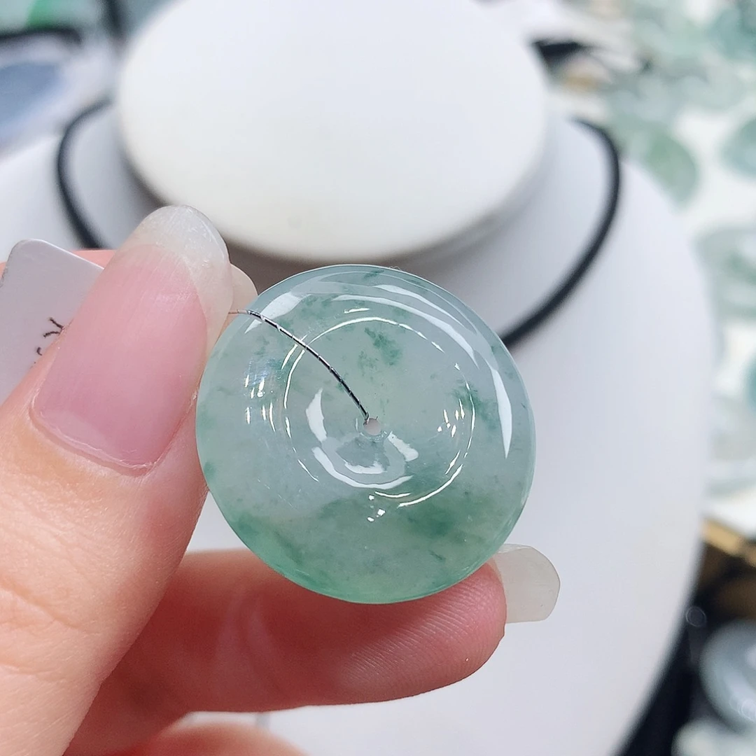 翡翠未镶嵌胸饰翡翠21，2