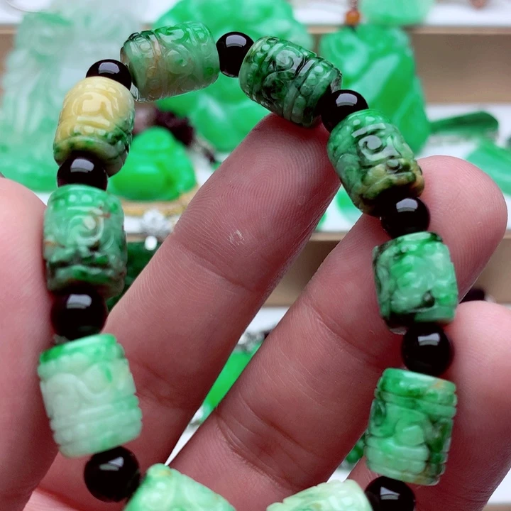 未镶嵌手链翡翠手链