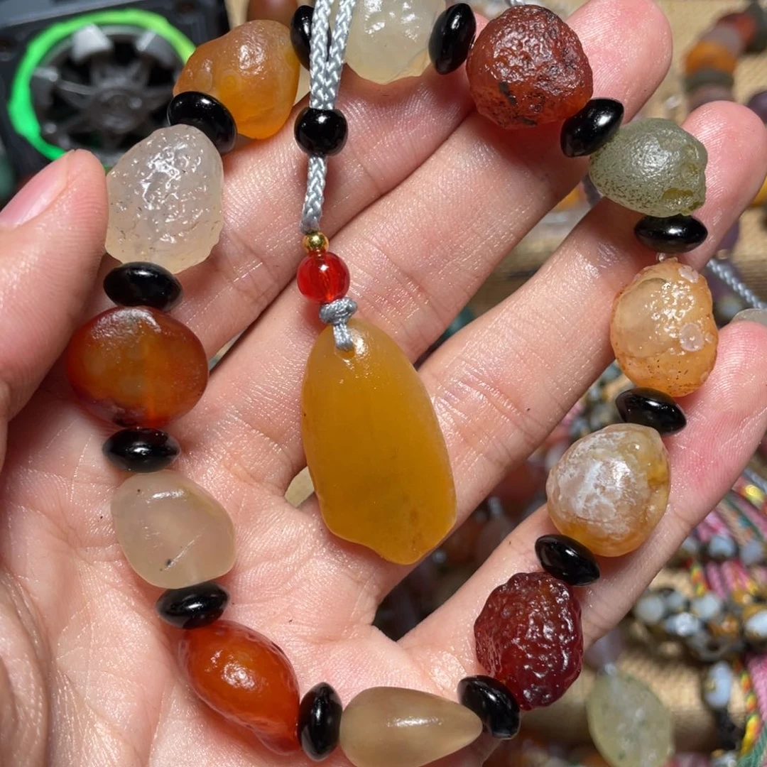 玛瑙/玉髓手链合金