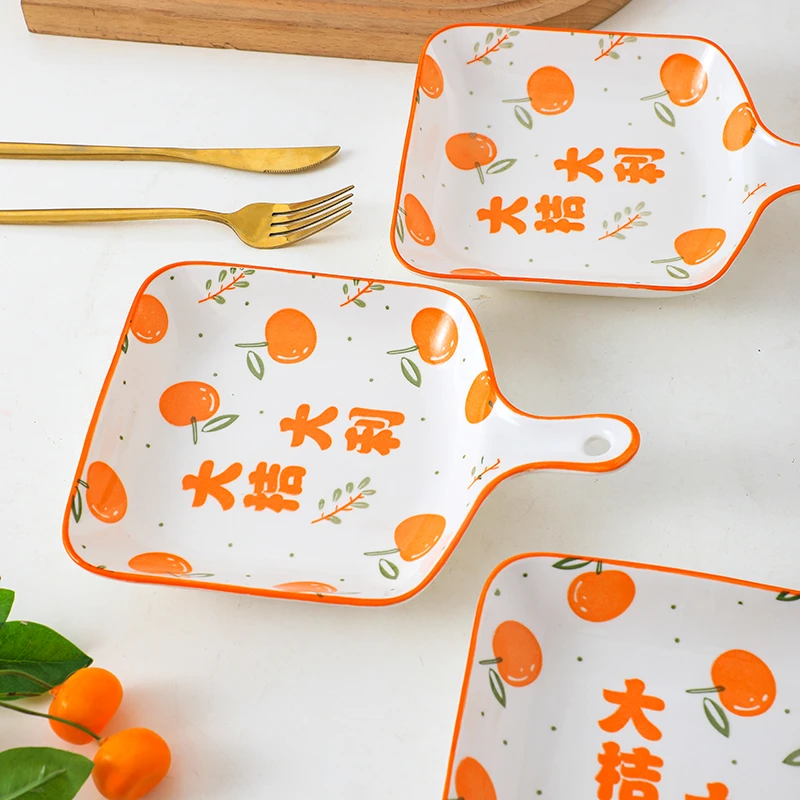 【福利品】大桔大利烤盘餐具欧式创意盘烤箱爱心家用釉下彩