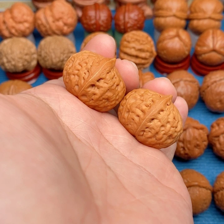 把件文玩核桃麒麟磨盘