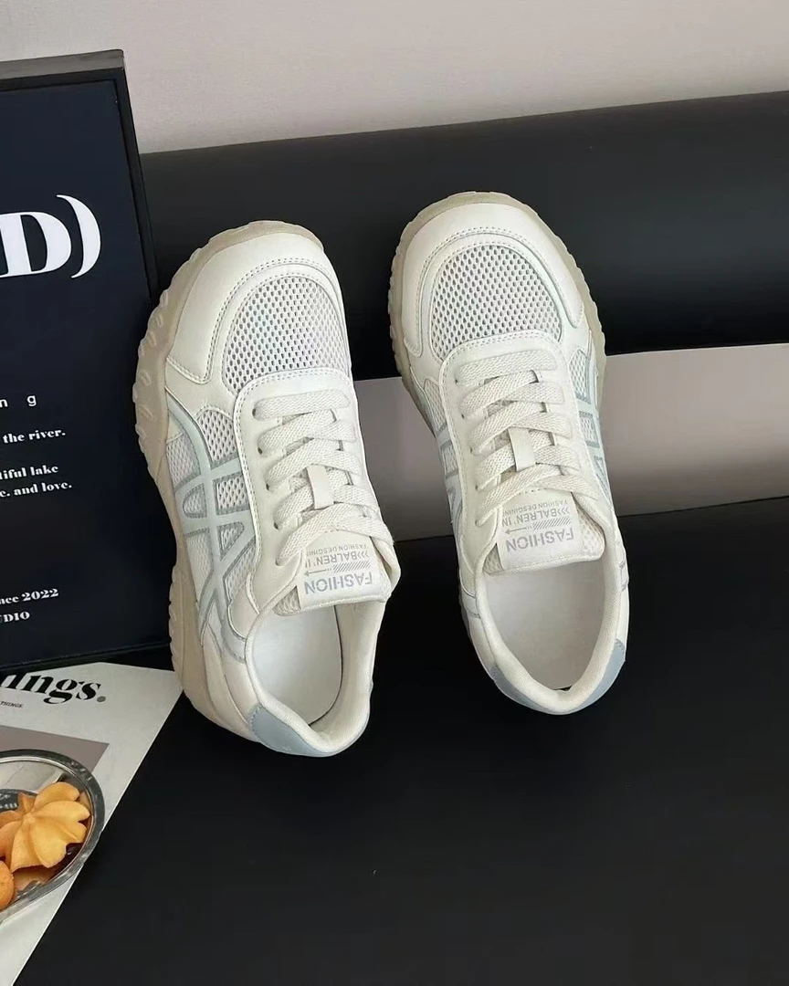 【芙蓉】透气运动休闲鞋常规款时尚休闲鞋步鞋 夏季单网韩系