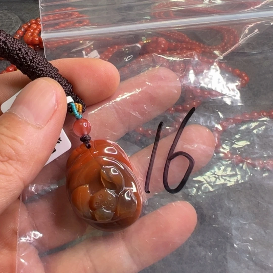 南红玛瑙未镶嵌配饰16