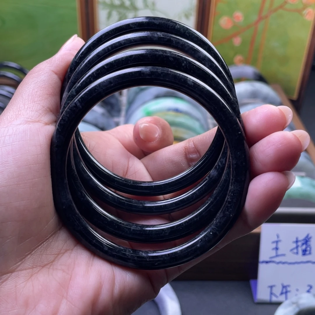 定制翡翠未镶嵌纯天然翡翠手镯定制