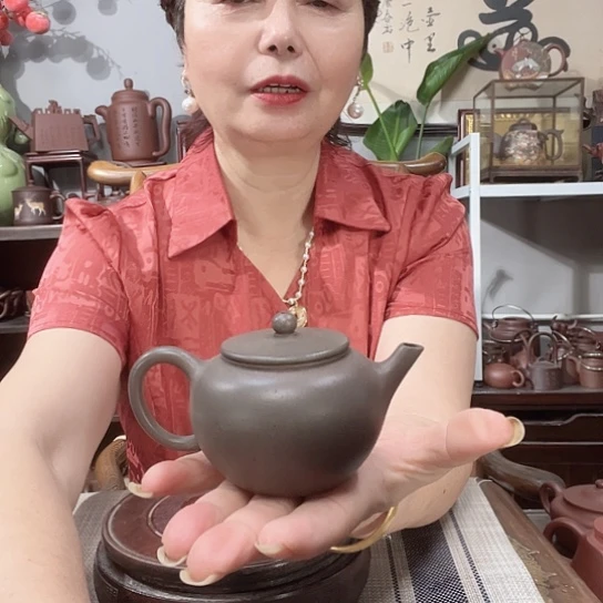 不***忍茶壶紫泥原矿紫砂壶