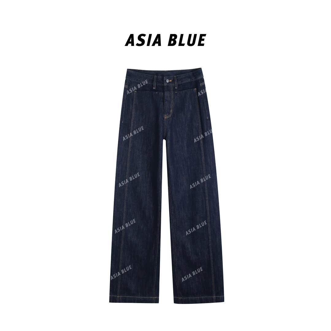 【ASIA BLUE】 ·  ·2025春季百搭直筒牛仔裤YH6017