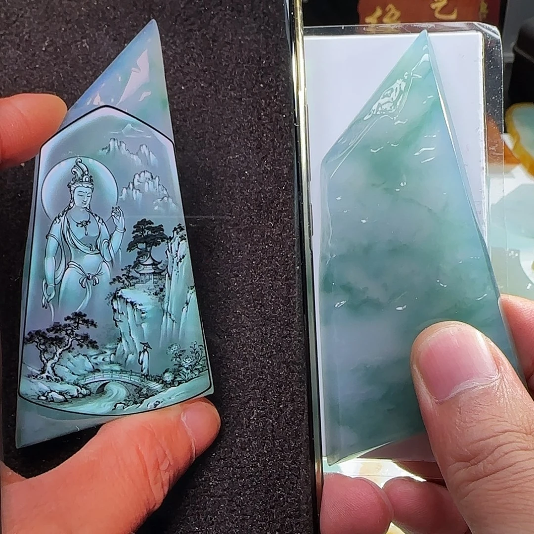 定制翡翠未镶嵌翡翠
