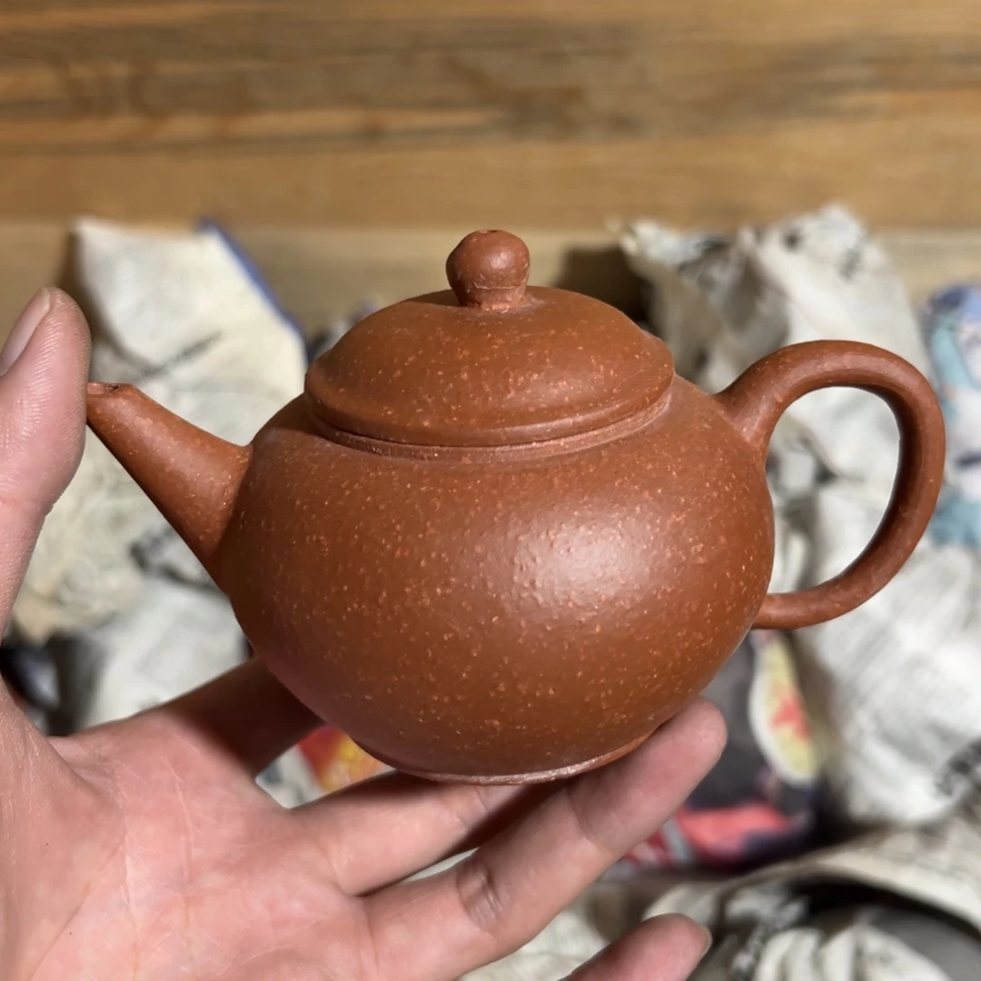 茶壶紫砂老厂紫砂壶一件！