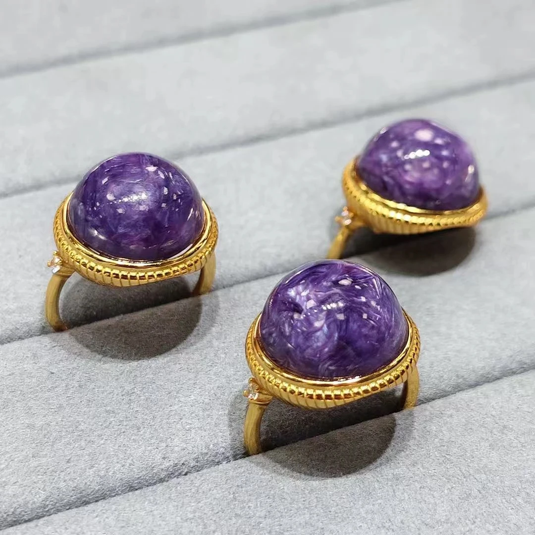 【晶雅颂】紫龙晶戒指 多样性发一件  2919LA