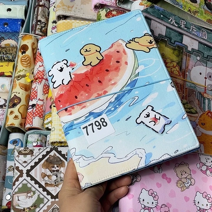 织绣A5 活页不加纸7798