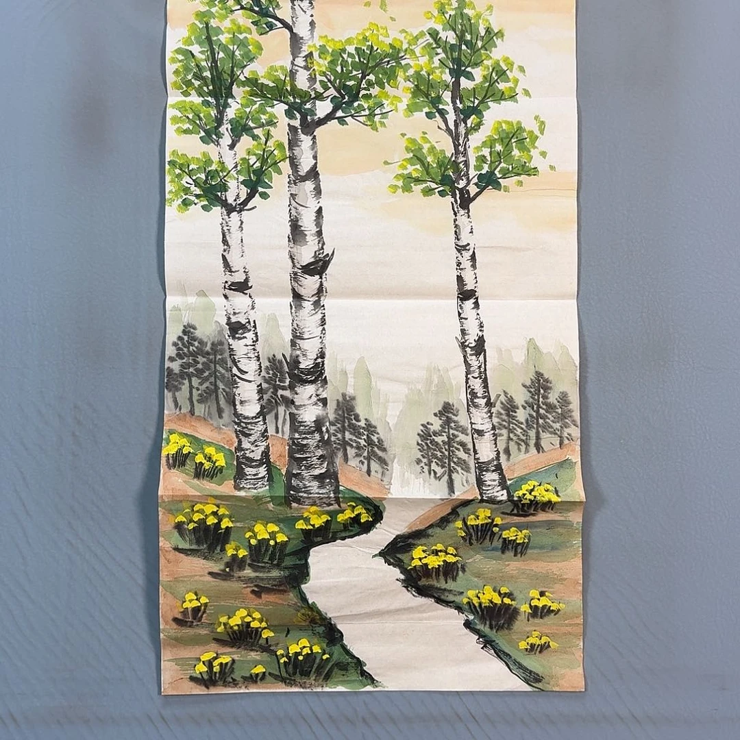 国画299 牡丹一如您初来