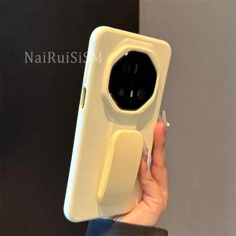 适用华为mate70rs非凡大师手机壳液态硅胶推拉支架mate60rs防摔70
