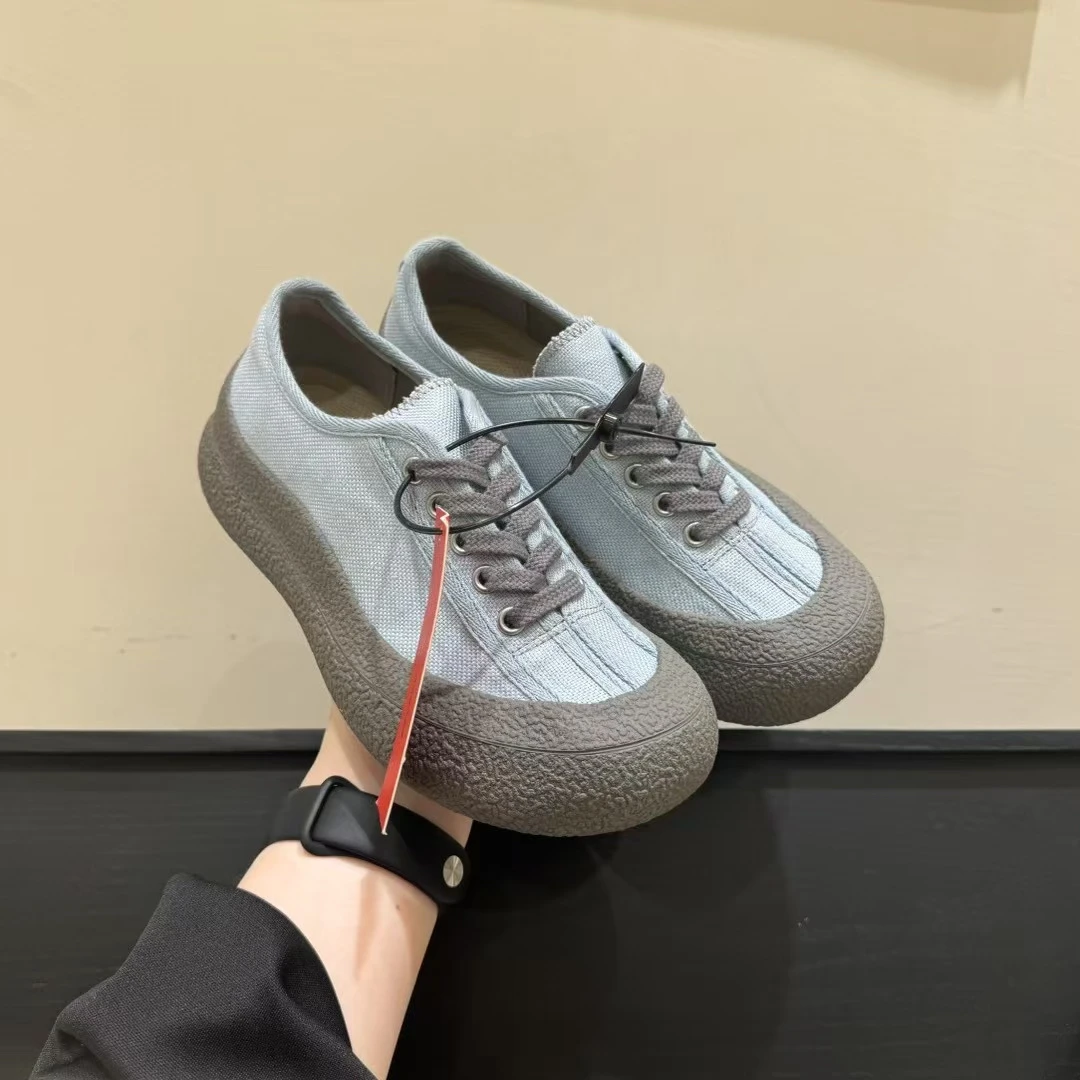 J558-2 SGIRLTWTW小白鞋夏款透气厚底简约彩色减龄板鞋百搭帆布鞋