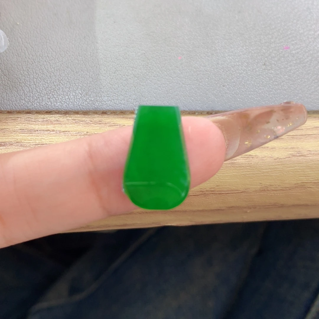 翡翠颈饰未镶嵌纯天然缅甸A货翡翠