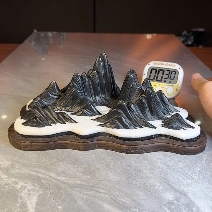 已***局奇石茶宠鱼缸文房摆件