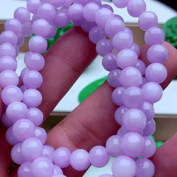 翡翠未镶嵌毛衣链