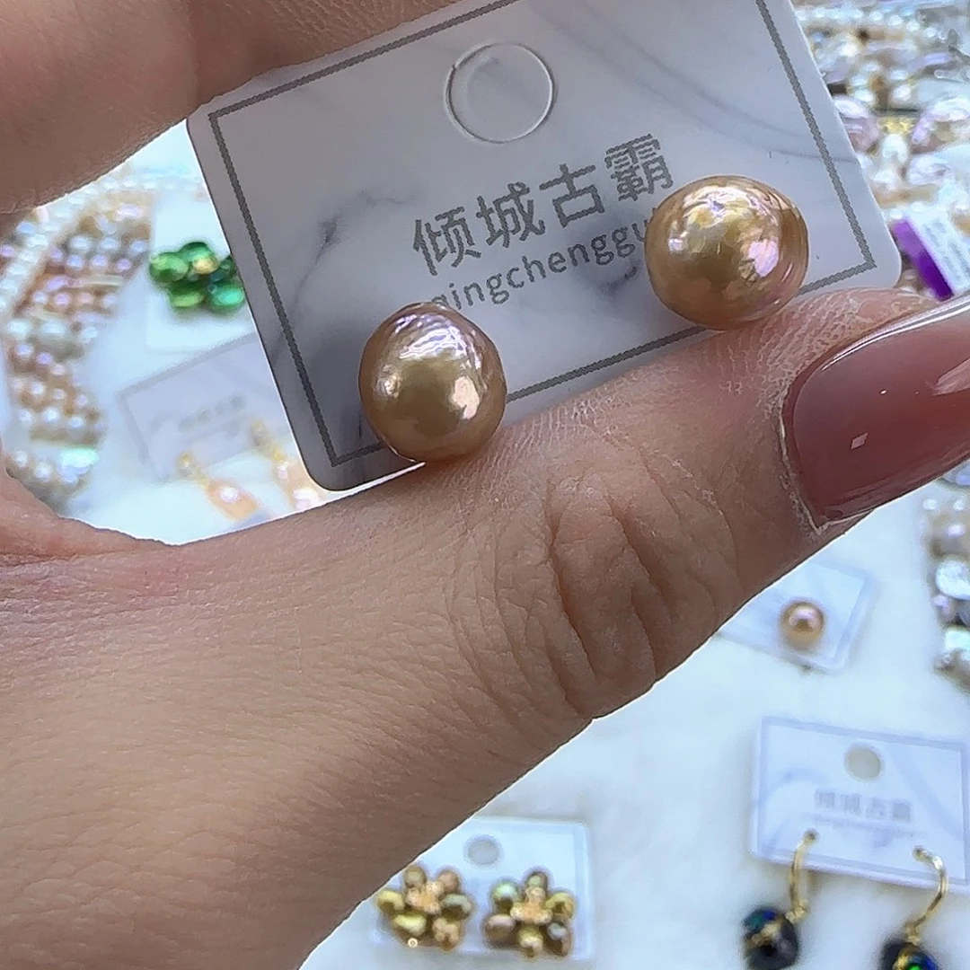 银S925镶嵌项链定制多样性发货发其一931淡水珍珠