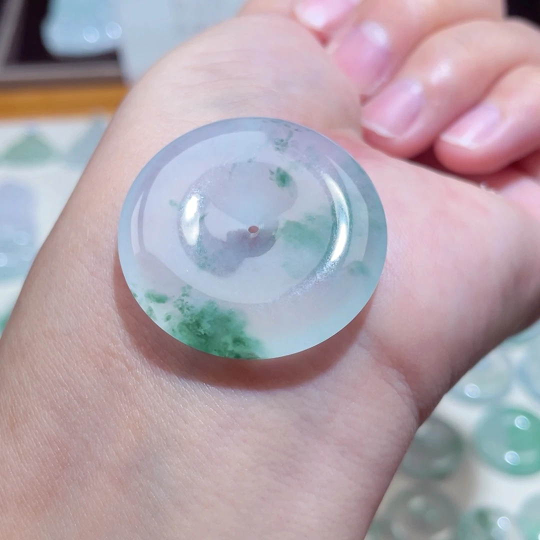 颈饰未镶嵌翡翠扣子