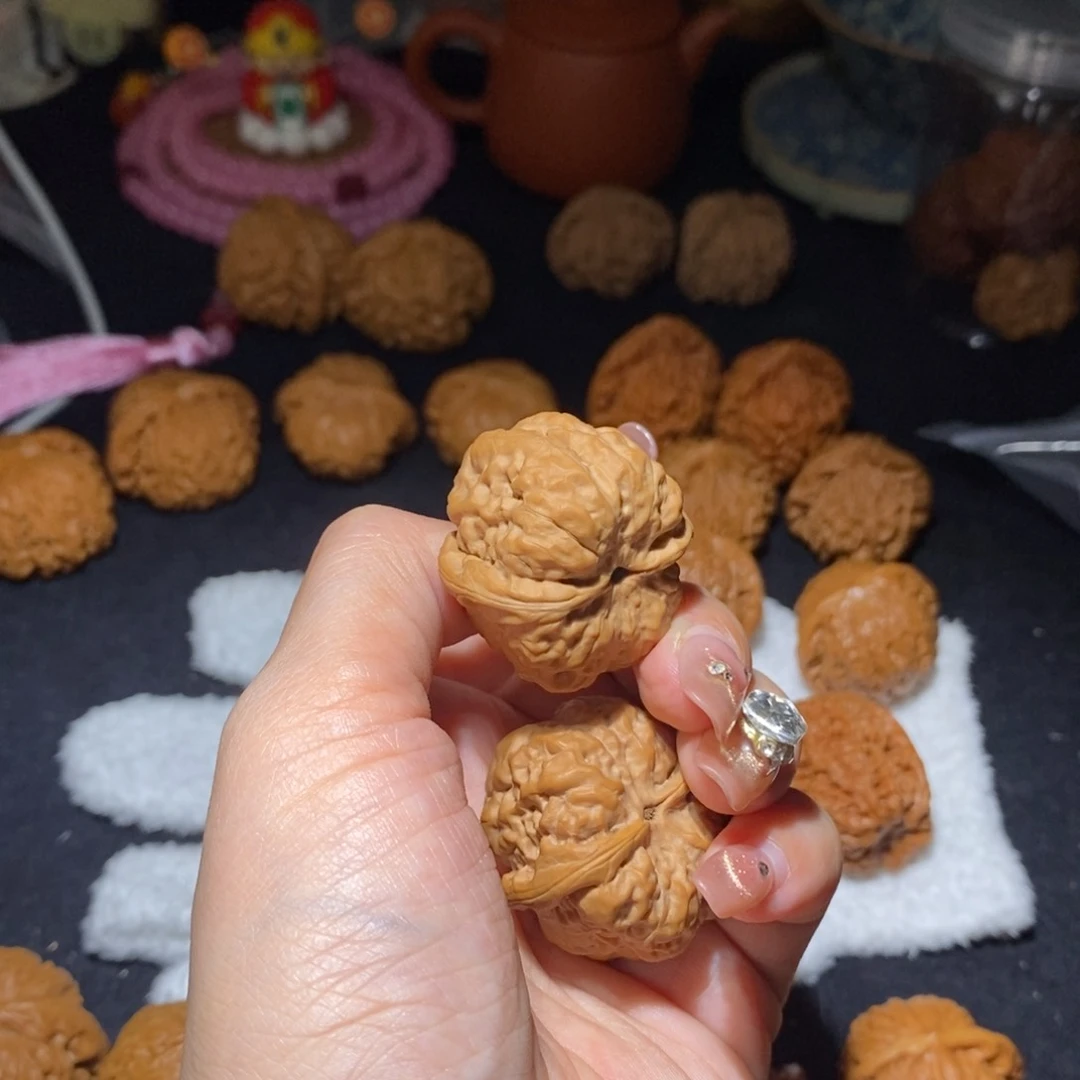 文玩核桃吊坠陆*离石子蛙33