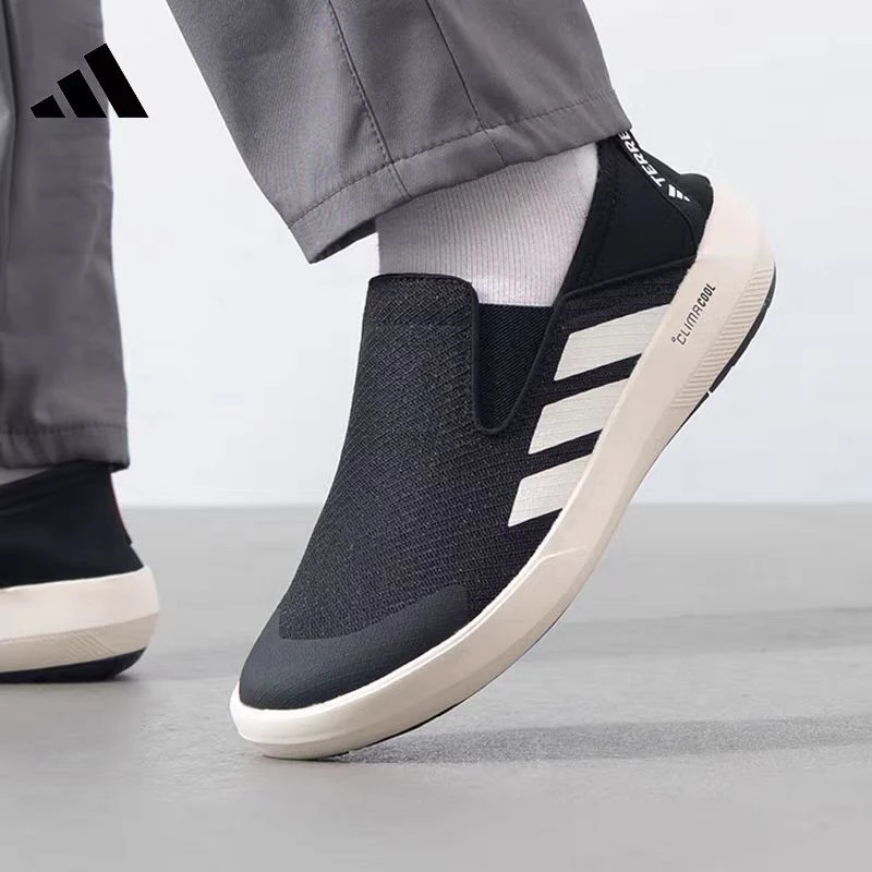 阿迪达斯【商场同款】中性款 夏季新款经典简约百搭休闲鞋JI3502