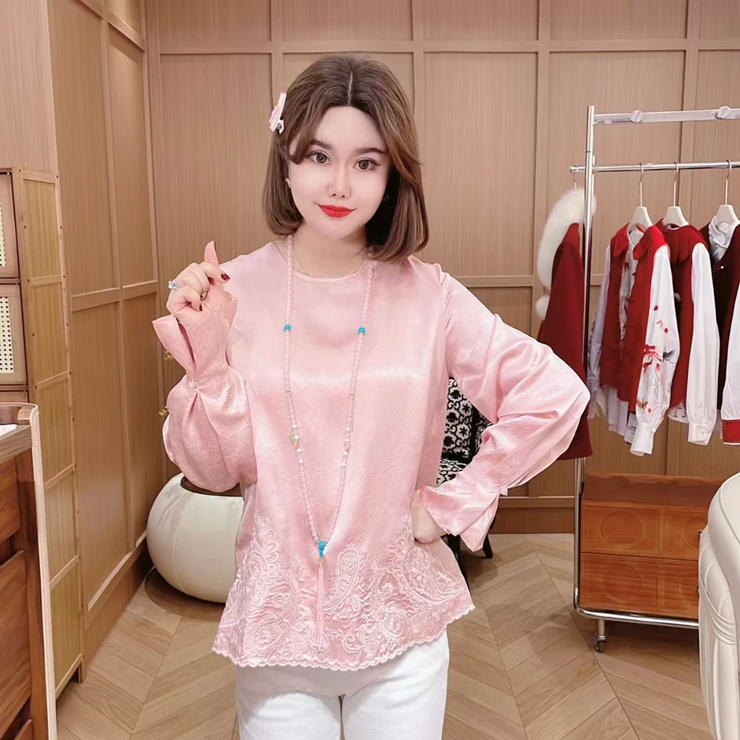 闺蜜精品122911【雾漫青杉】国风衬衫