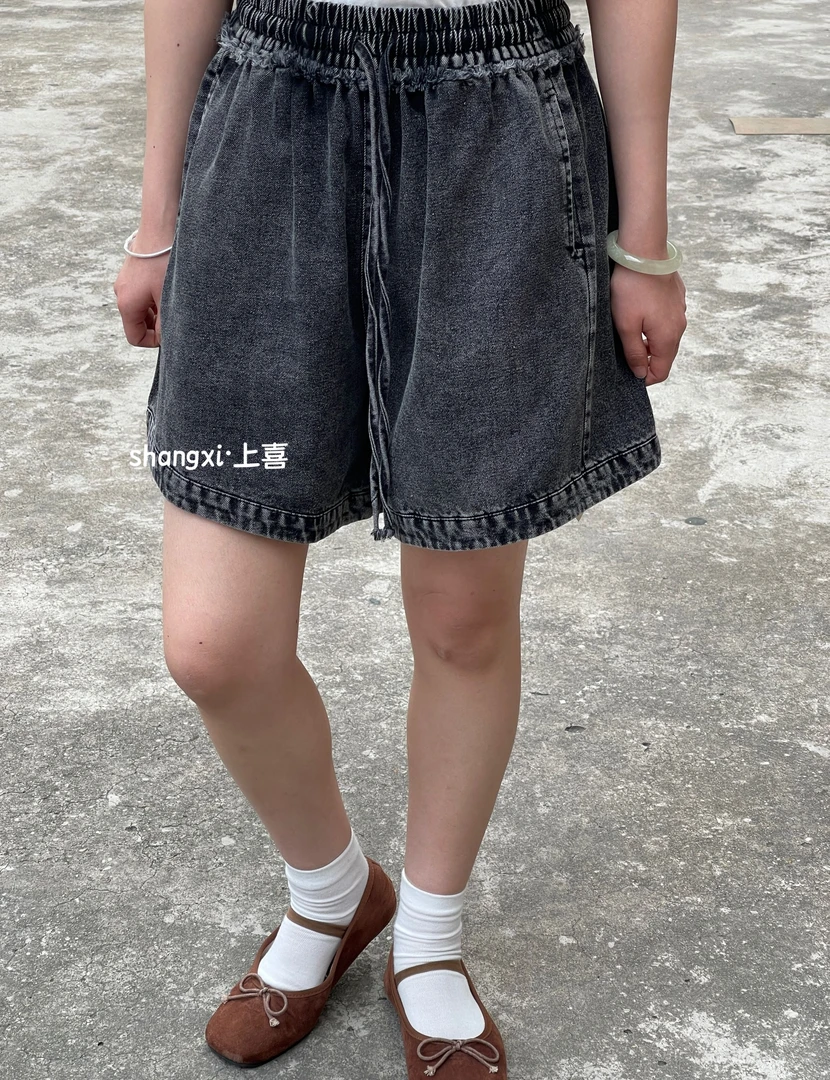 叨叨推荐款 YQ#0657#牛仔短裤   FL