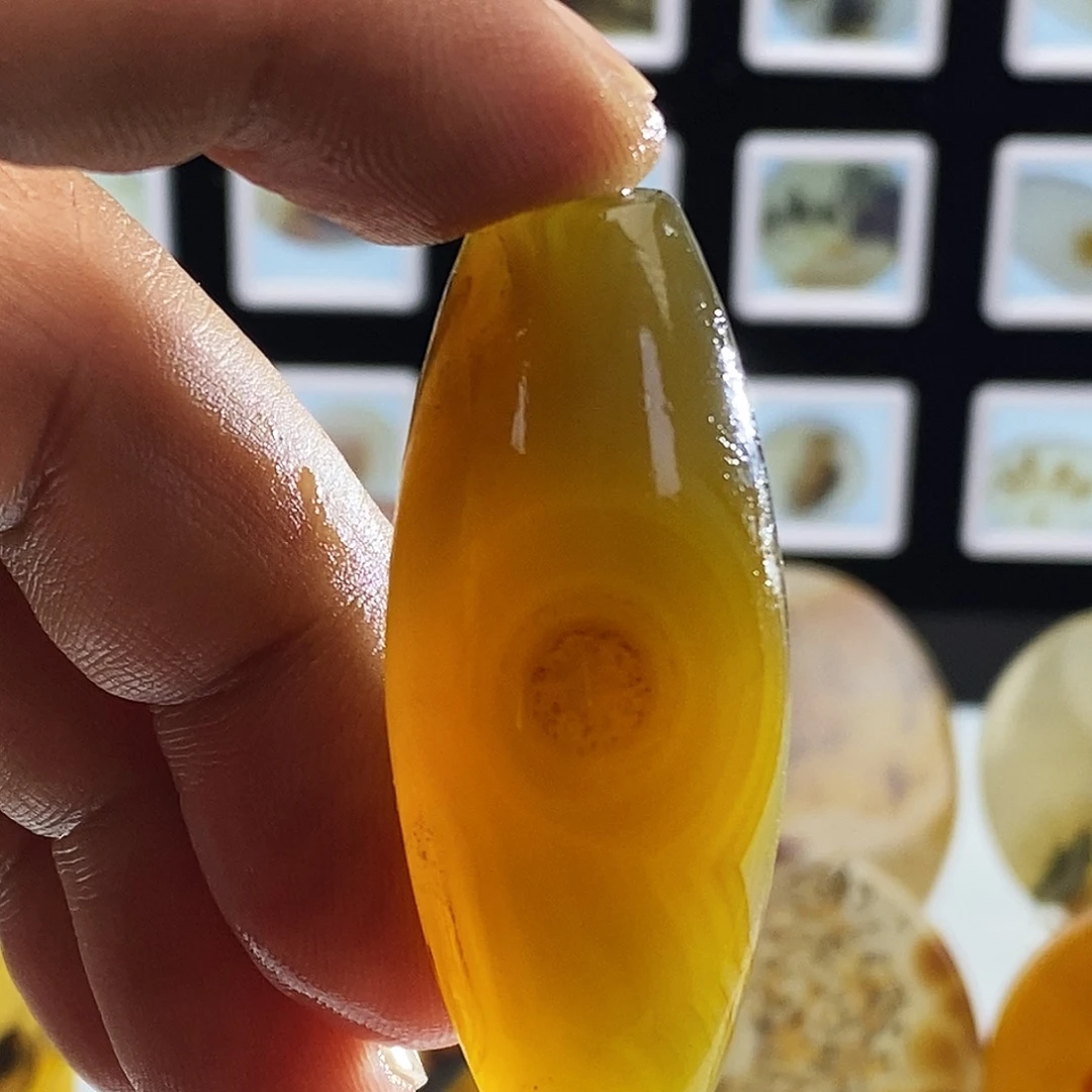 玛瑙/玉髓未镶嵌吊坠(不含链)47