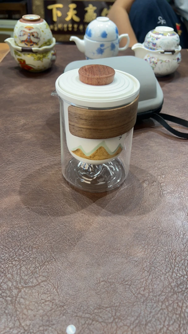 1339路宝釉一壶三杯远山快客旅行茶具