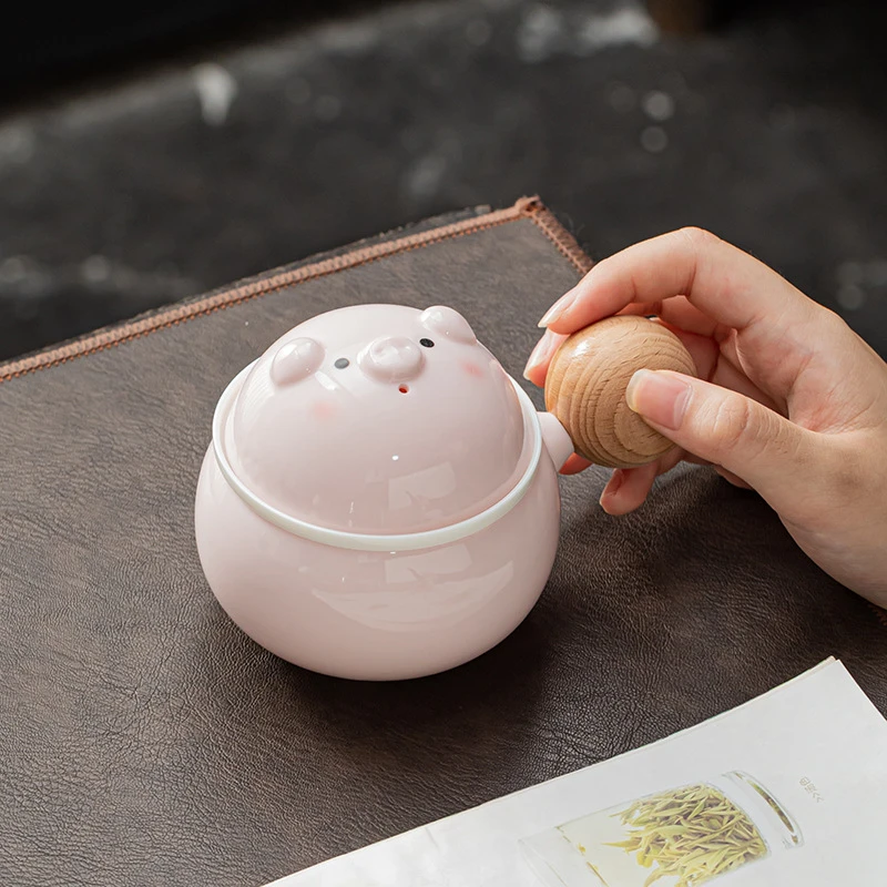 陶瓷茶水分离杯过滤杯办公室马克杯卡通陶瓷茶杯子带过滤商务伴手