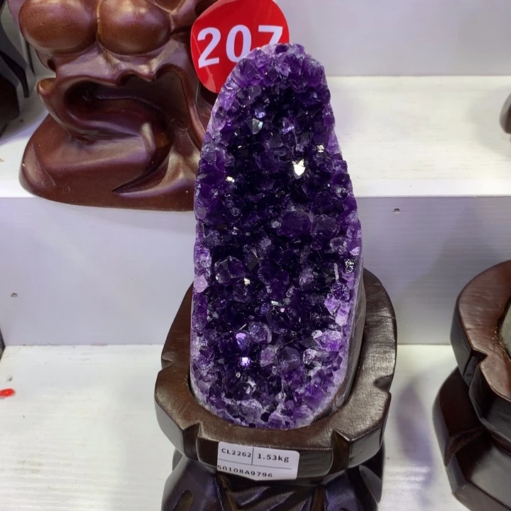 紫晶大型摆件（非配饰）未镶嵌