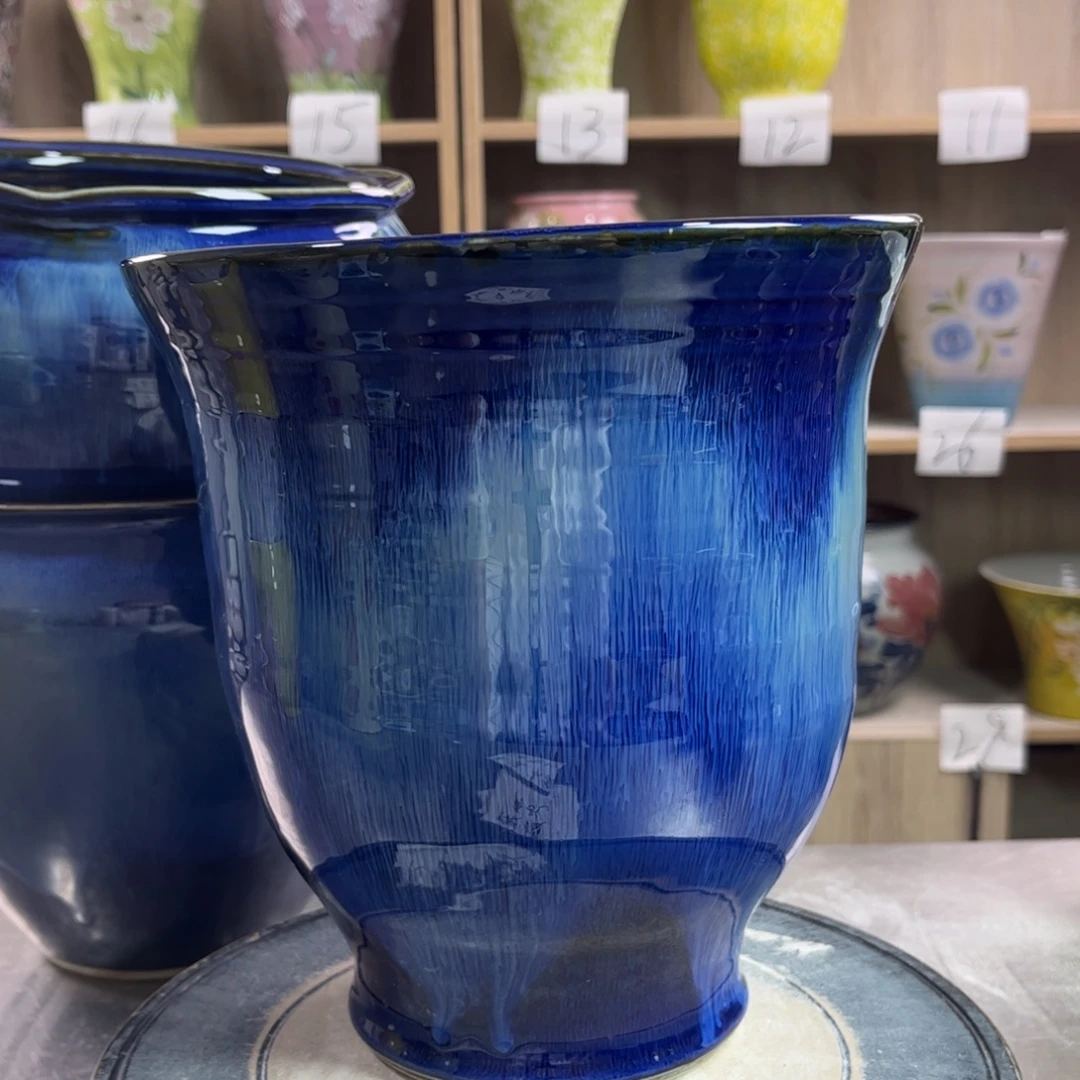 景德镇陶瓷花盆花盆