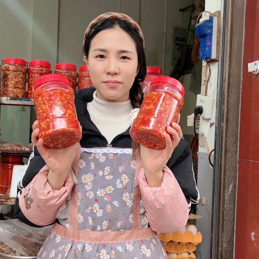 （小李姐姐）纯天然自然发农家酸辣椒，万物皆可炒，剁椒鱼头，首选