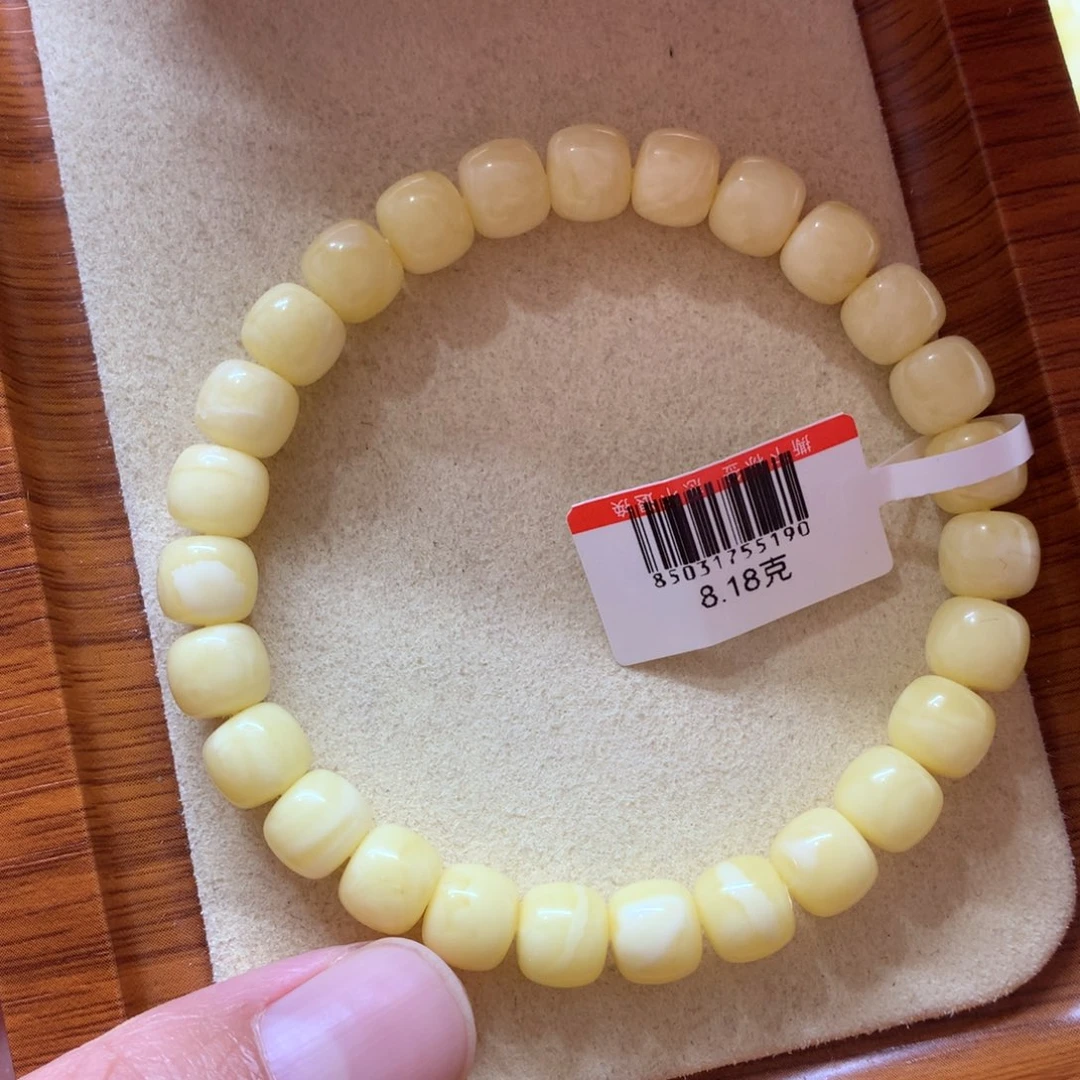 蜜蜡手链未镶嵌蜜蜡