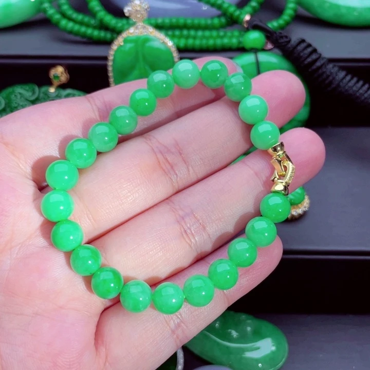 翡翠未镶嵌手串手串