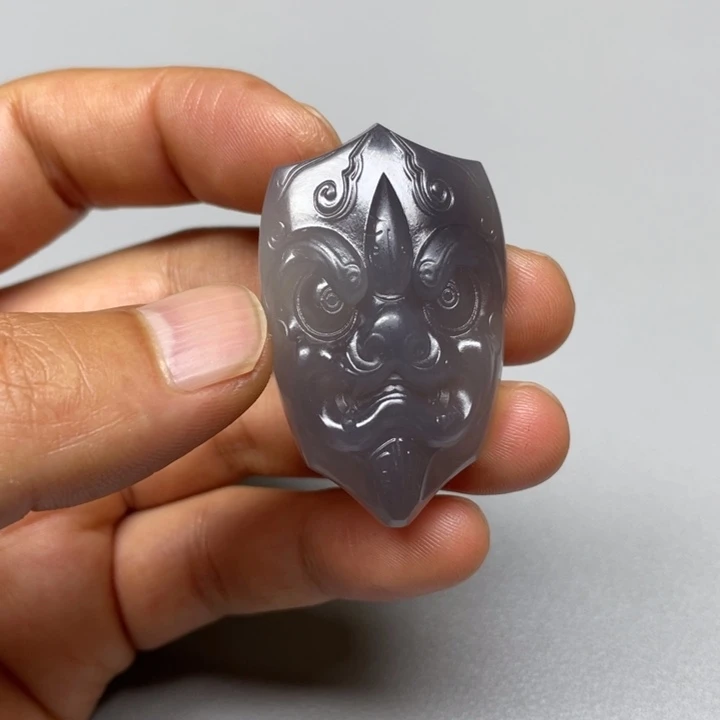 吊坠(不含链)未镶嵌和田玉雪**颠