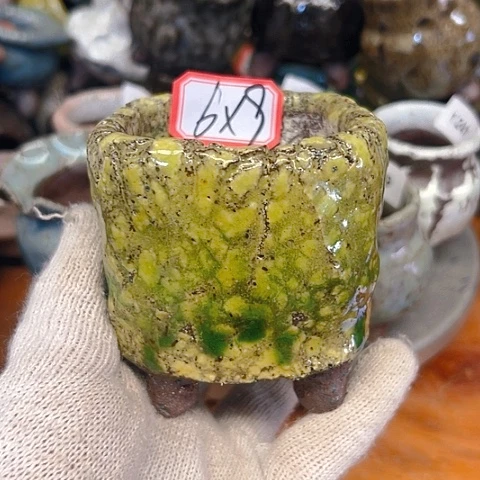 粗陶花盆手工花盆制作