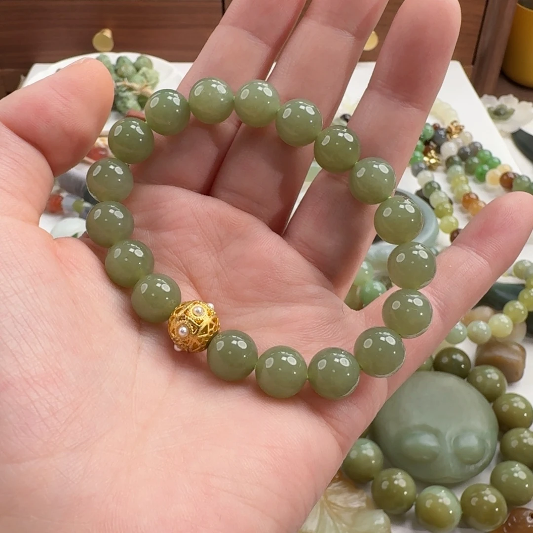 和田玉未镶嵌颈饰10