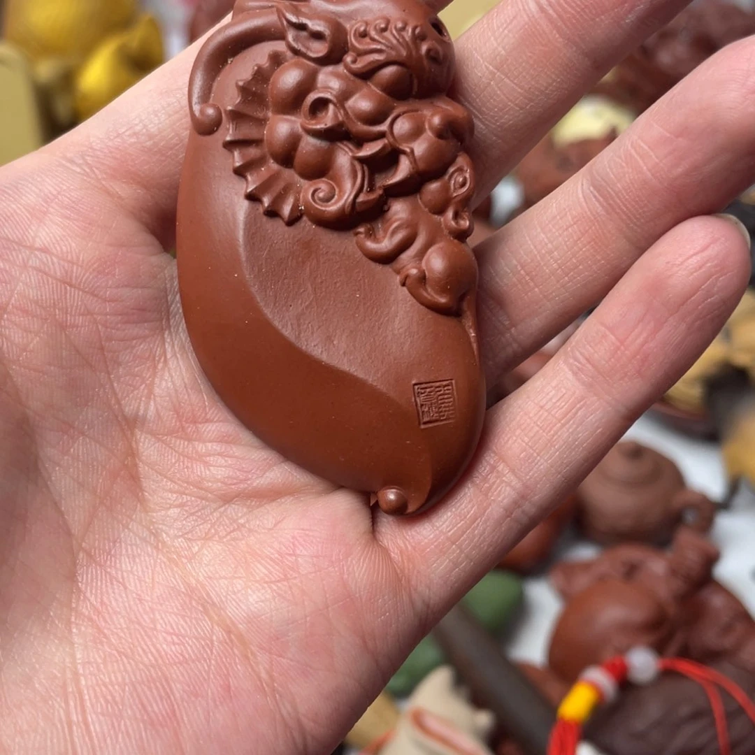 紫砂茶宠紫砂瑕疵