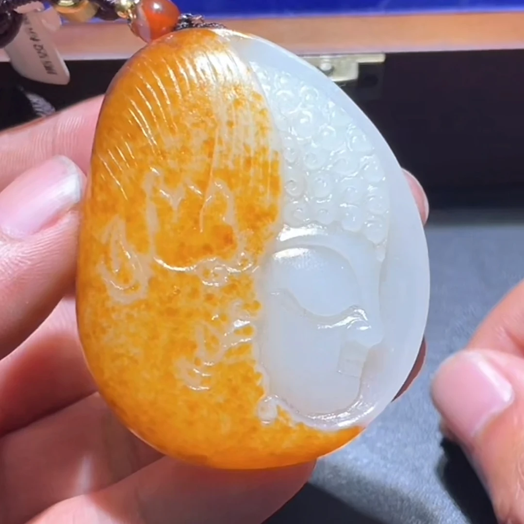 和田玉玉石挂件 d1231拍一发一