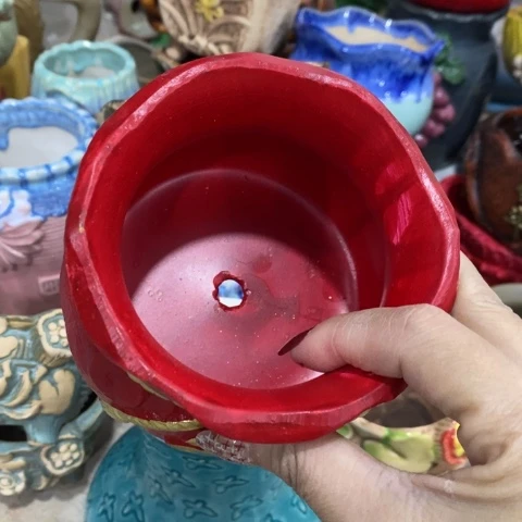 陶瓷小红色福袋2233133